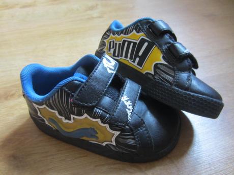Kožené, blikací tenisky puma, puma,23