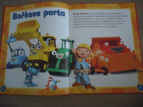 Bořek stavitel knížky,