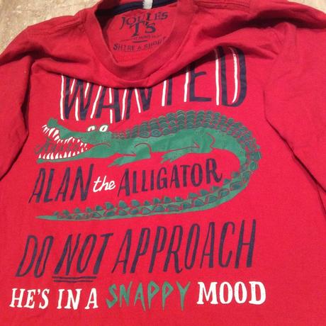 Tričko s krokodýlem zn. joules, 140