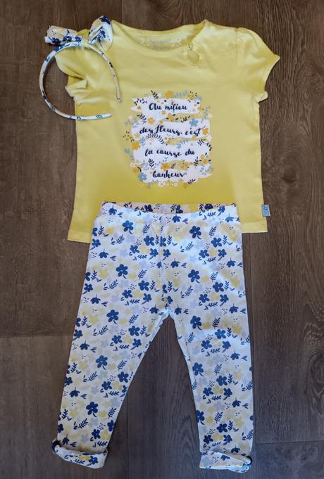 Letní set-sergent major, vel.86/92, tričko+legíny, sergent major,86