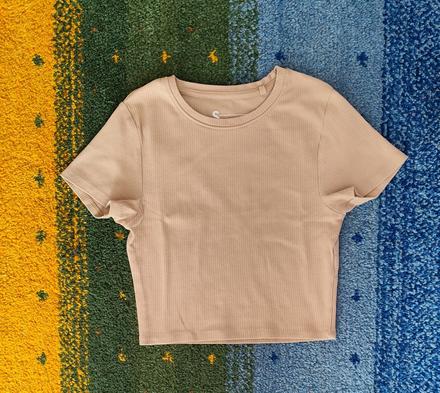 Dívčí tričko písková barva, 158