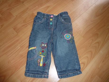 Dziny s podsivkou, marks & spencer,80