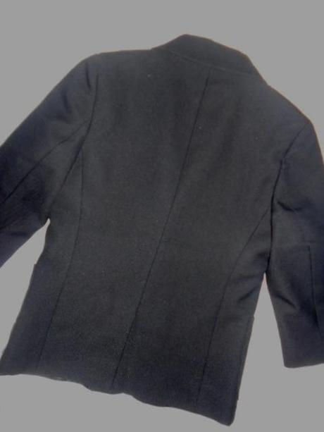 Luxusní černé značkové sako, bhs,110
