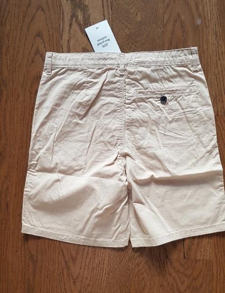 Bavlněné kraťasy chino, béžové, 152, h&m,152