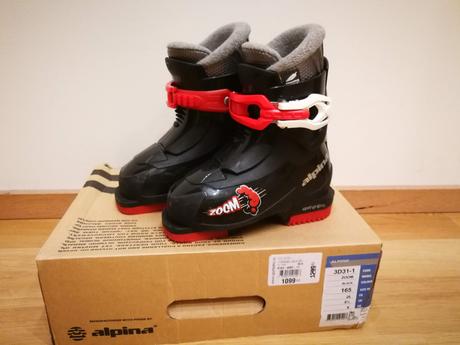 Dětské lyžařské boty/přezkáče alpina v. 16,5, alpina,26