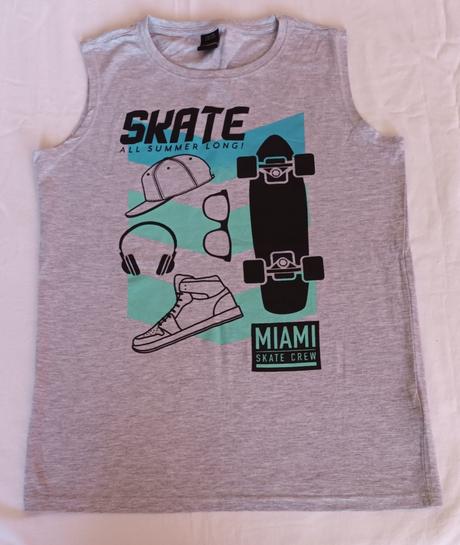 Chlapecké triko bez rukávů skate takko, takko,170