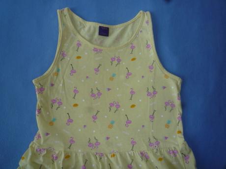 Žluté bavlněné šaty vel. 140, kik,140