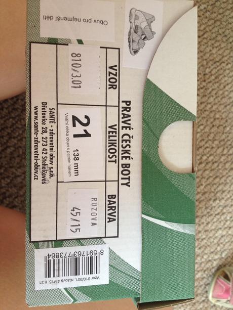 Kožené sandálky sante, santé,21