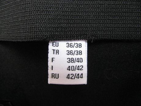 Dámské černé strečové přiléhavé kalhoty, tcm,38