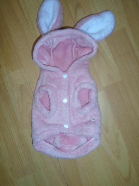 Obleček pro psa zajíček vel s,