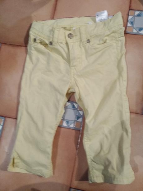 3/4ní kalhoty hm, h&m,104