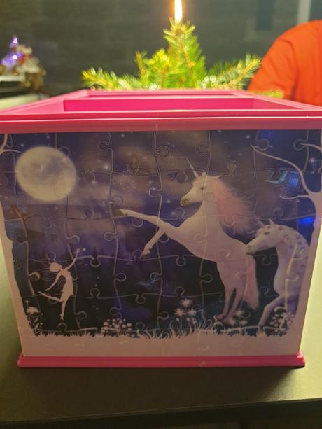 Šperkovnice puzzle s jednorožcem, 