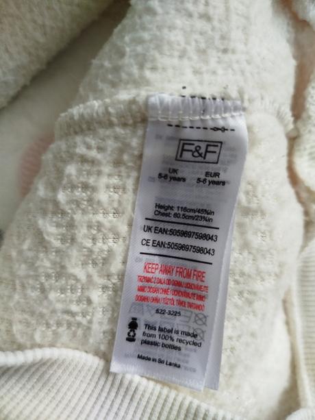 Mikina zn. f&f vel.110, 110