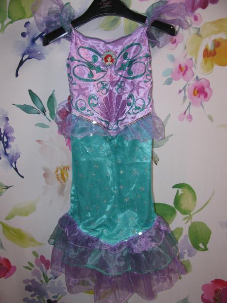 Kostým-mořská víla ariel,