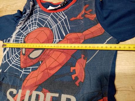 Pyžamo spiderman vel. 122/128, 122