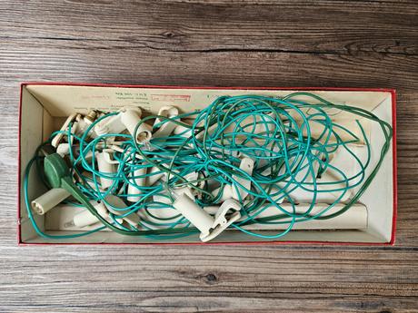 Retro vánoční světla svetýlka svíčky, 