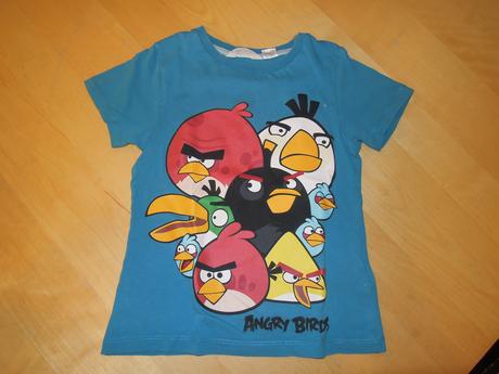 Triko angry birds, h&m,98