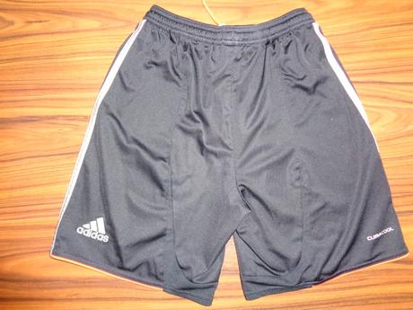 Černé dresíkové šortky adidas climacool, adidas,164