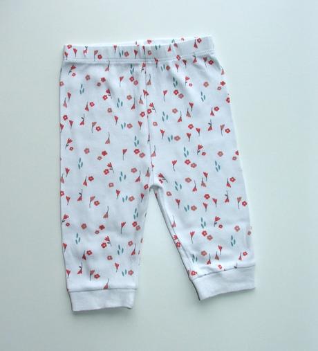 K443 tepláky s kytičkami vel. 68, george,68