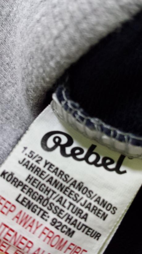 Mikina priserky, rebel,92