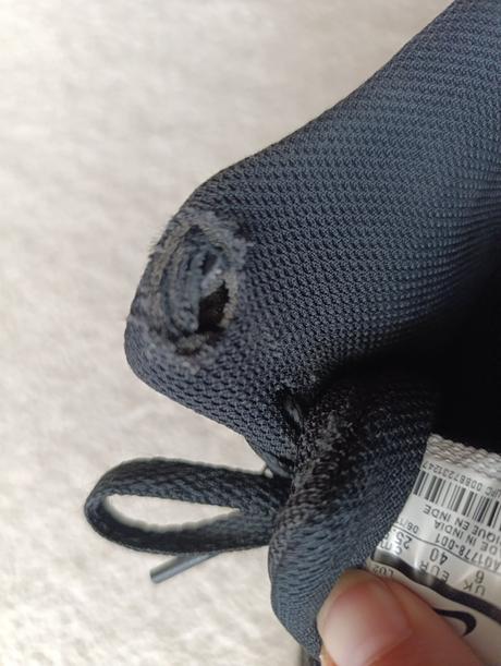 Černé kotníkové boty nike vel. 39/40, nike,39