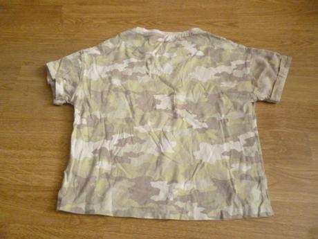 Maskáčové triko 7-8, marks & spencer,128