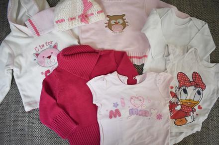 Mix věciček pro holčičku, 3-6 měsíců 62/68, 68–80