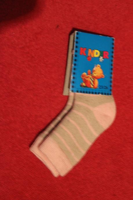 Nové dívčí ponožky, vel. 50 - 56, 50
