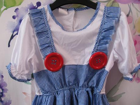 Karnevalový kostým-krásné šaty švadlenka v.5-8 let,