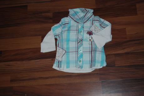 Holčičí košile s kytkou, next,68
