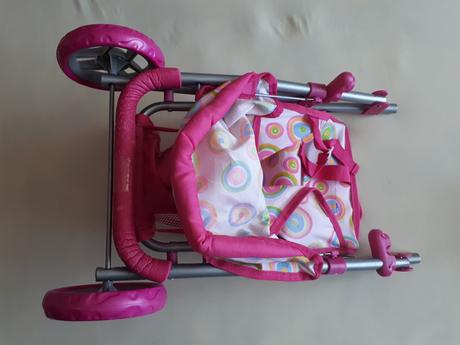 Kočárek pro panenky,trojkolka s panenkou se zvuky, 