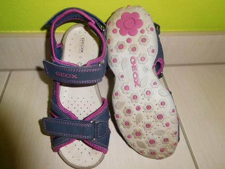Dívčí sandálky geox vel. 33, geox,33