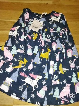 Vánoční šaty s poníky 86 next, next,86