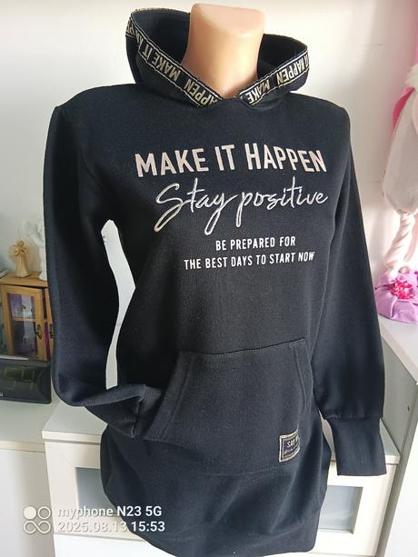 Dlouhá mikina zn."page one young" vel."146/152", 146