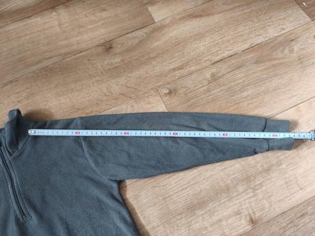 Šedá fleecová mikina, 122