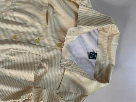 Žlutý proužek halenka vel s, shein, s