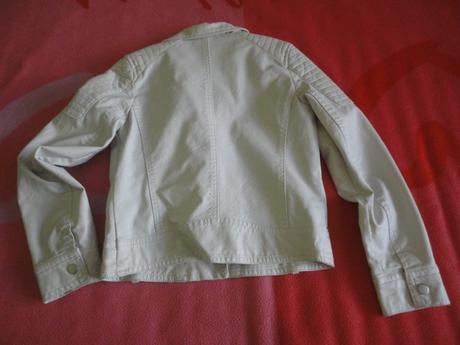 Koženková bunda, bundička c+a, vel. 134/140, c&a,140