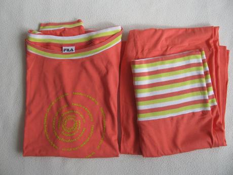 Dámské dvoudílné pyžamo, domácí oblečení fila, fila,l