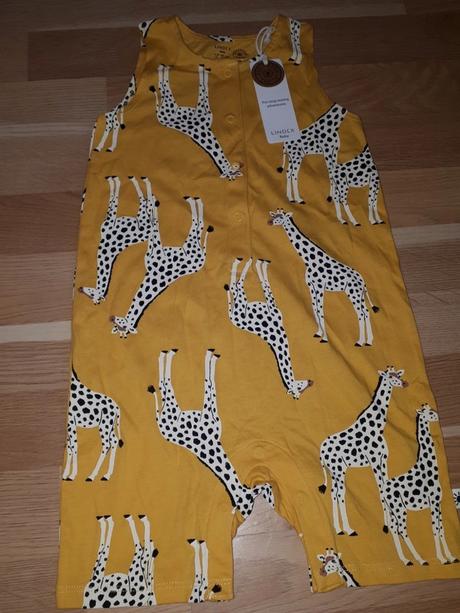 Letní overal se žirafy 86 lindex, lindex,86