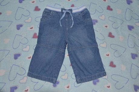 Džíny, rifle, riflíky pro chlapce, látkové pleny, 80