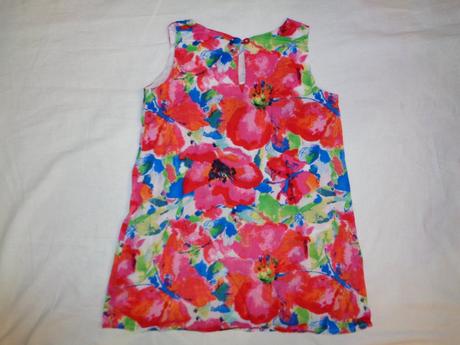 Krásné barevné květované šaty, next,104