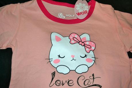 Krátké bavlněné pyžamo wolf,v.98, wolf,98