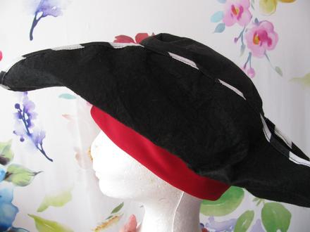 Karneval - čepice pirát, pirátka, 