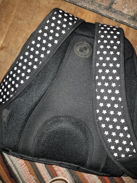 Batoh hello kitty černý stylový pro holku, 