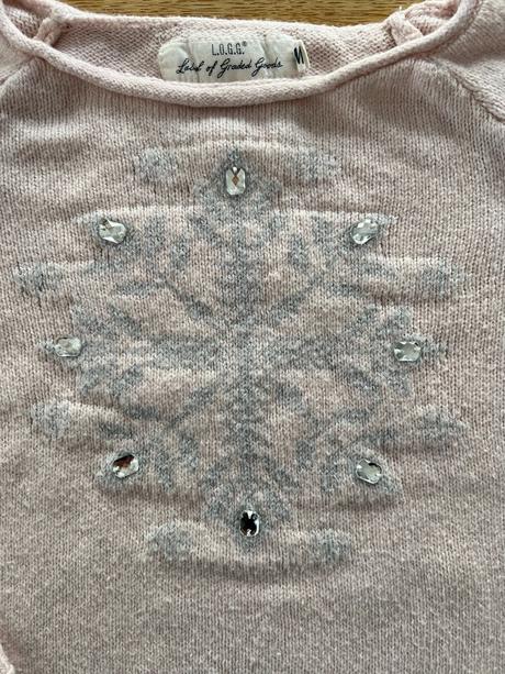 Svetr & pulover s kamínky h&m vel. 110/116, h&m,110