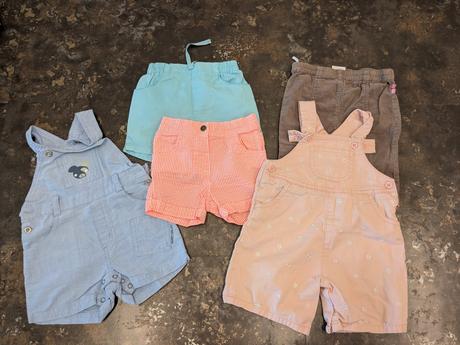 Kraťasy pro dítě o výšce 62-79 cm, 68