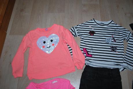 Neonová mikina mikča s flitry, dopodopo,128