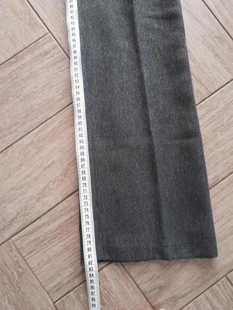 Šedé společenské kalhoty zn. ff, vel. 34, f&f,34