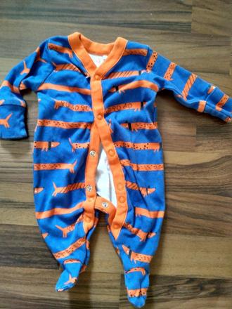 Modrý pejskový overal, next,50