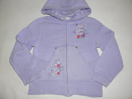 Dívčí fialová mikina zn. george vel.128/134, george,128